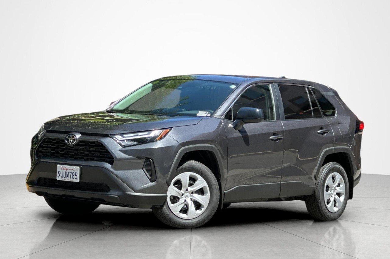 Used 2024 MAGNETIC GREY METALL Toyota LE image 1