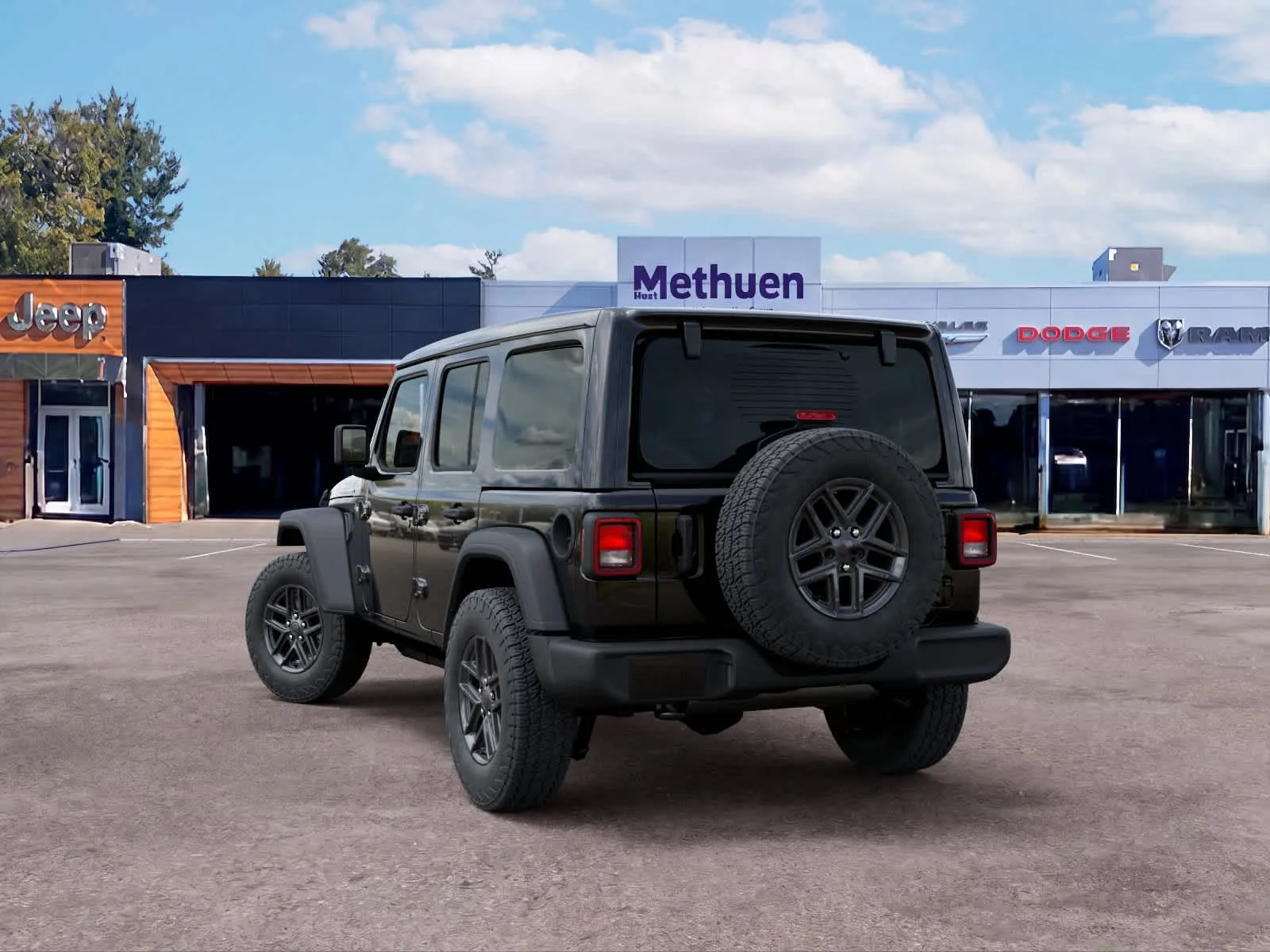 New 2027 Black Clearcoat Jeep Sport S image 3