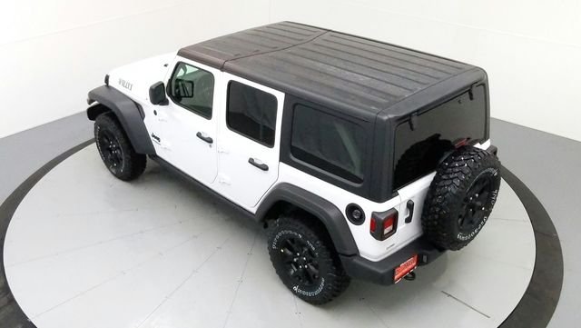 Used 2021 White Jeep Unlimited Willys image 17