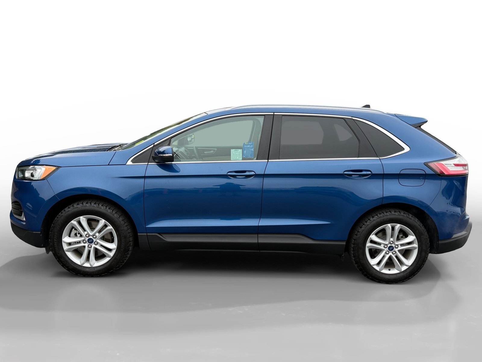 Certified Used 2020 Blue Metallic Ford SEL image 2