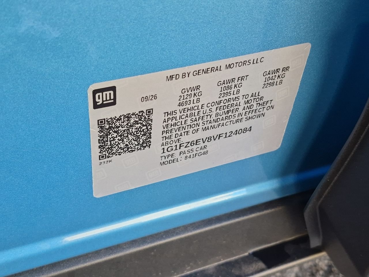 New 2027 Marina Blue Metallic Chevrolet RS image 33