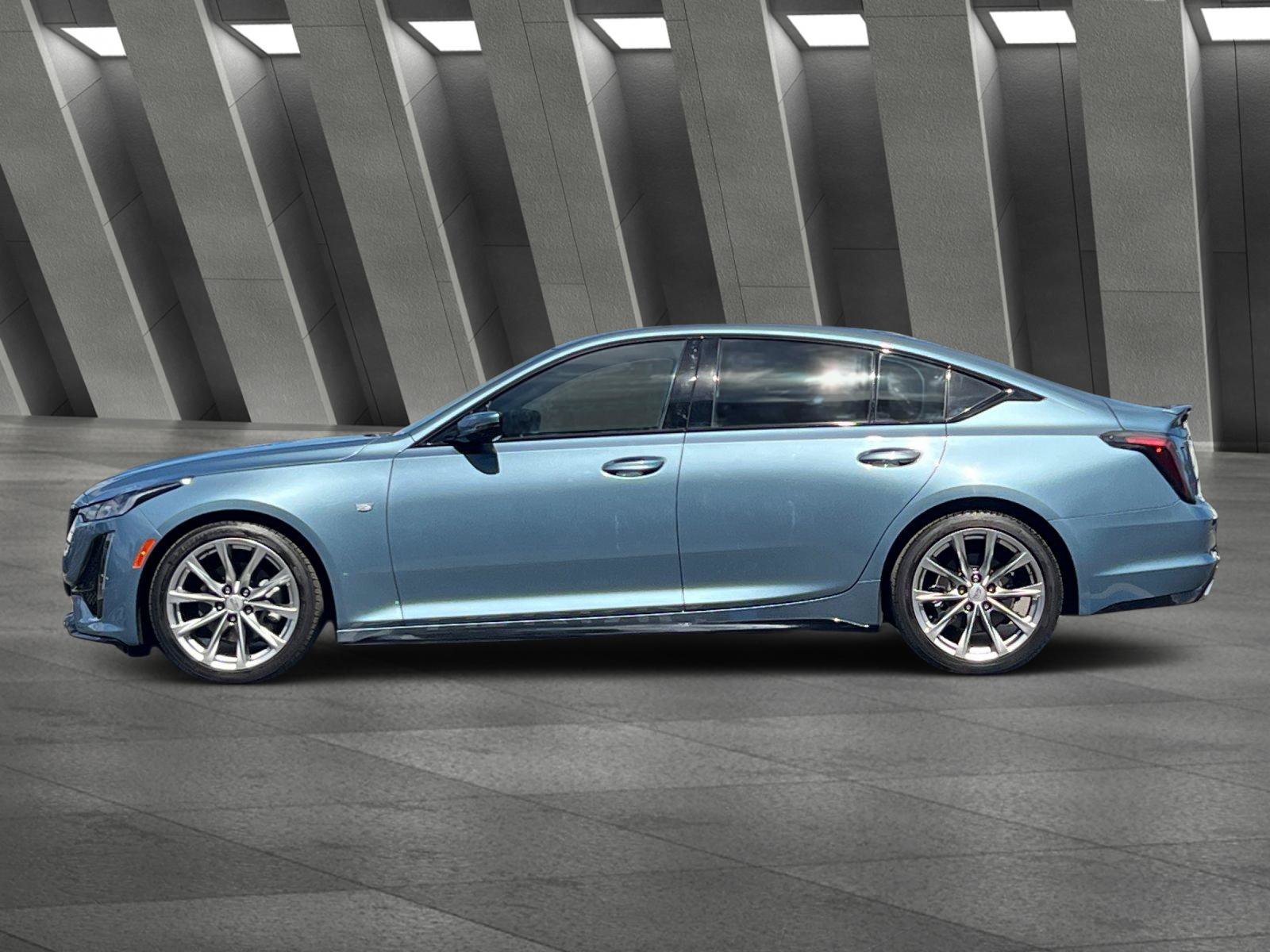 Certified Used 2024 Midnight Steel Metallic Cadillac Sport image 7