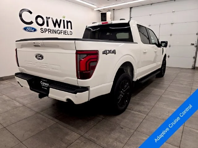 New 2026 Star White Metallic Tri-Coat Ford Lariat® image 5