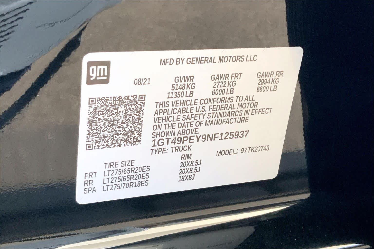 Used 2022 Onyx Black GMC AT4 image 35