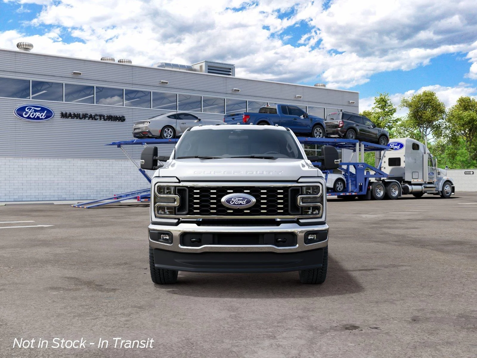 New 2027 Oxford White Ford XLT image 7