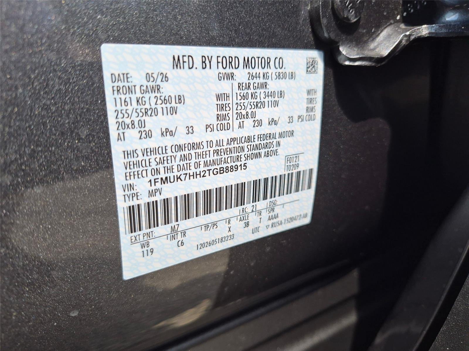 New 2026 Carbonized Gray Metallic Ford Platinum™ image 36