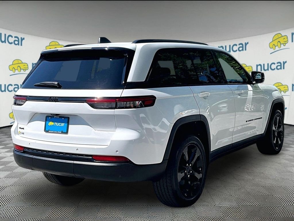 Used 2023 Bright White Clearcoat Jeep Altitude X image 6