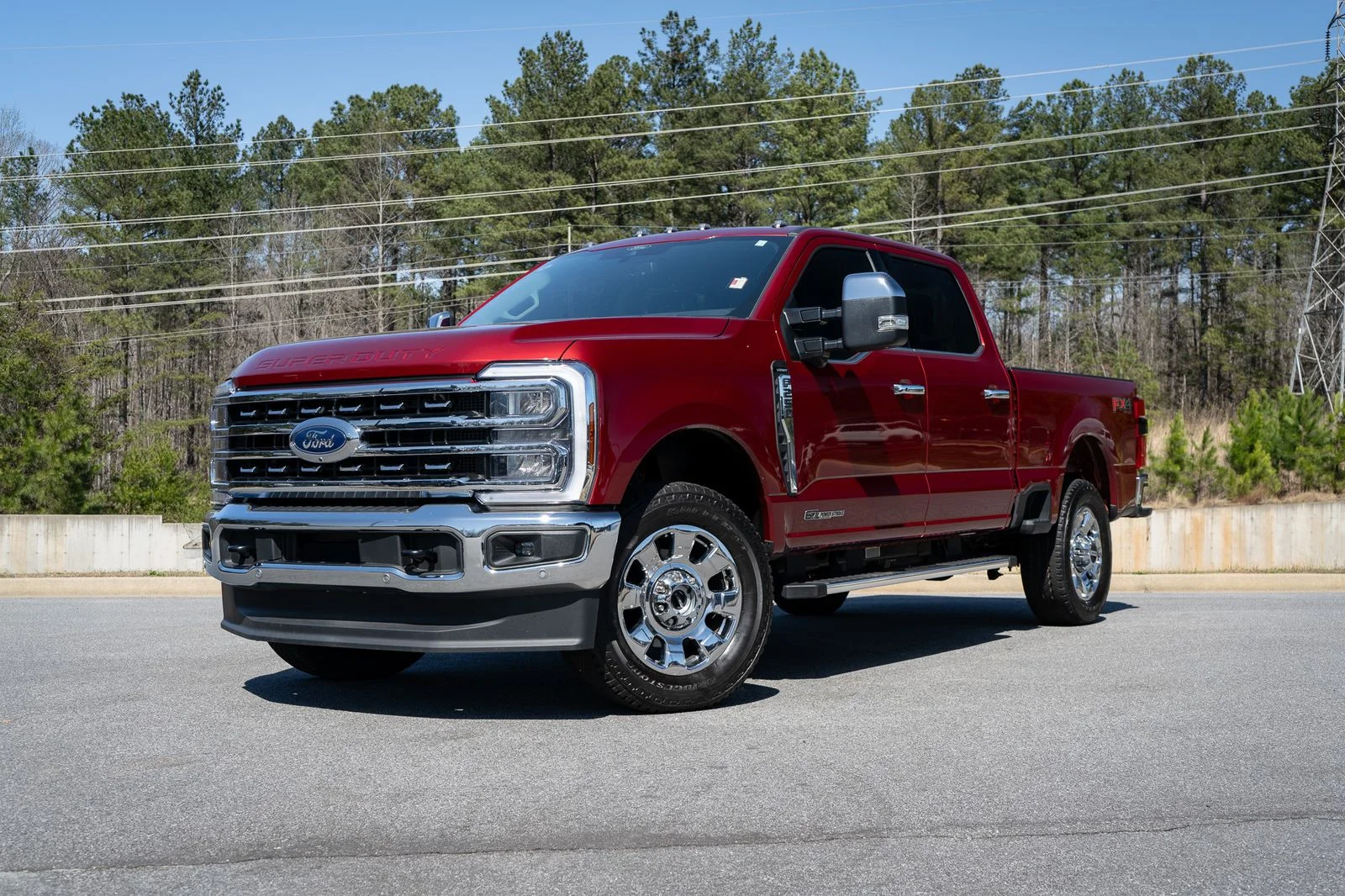 Used 2026 Red Ford Lariat image 1