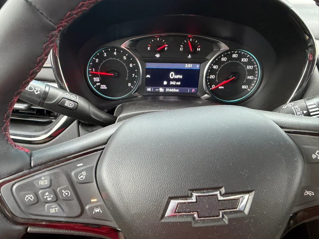 Used 2024 Radiant Red Tintcoat Chevrolet RS image 9