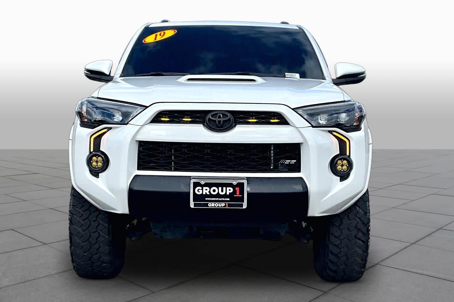 Used 2019 Super White Toyota TRD Off Road Premium image 3