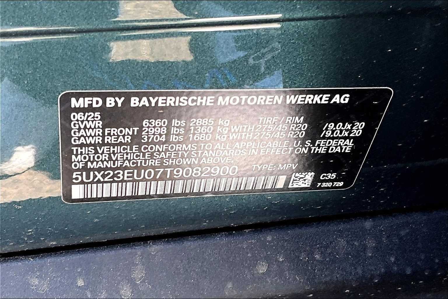 New 2026 Blue Ridge Mountain Metallic BMW xDrive40i image 19