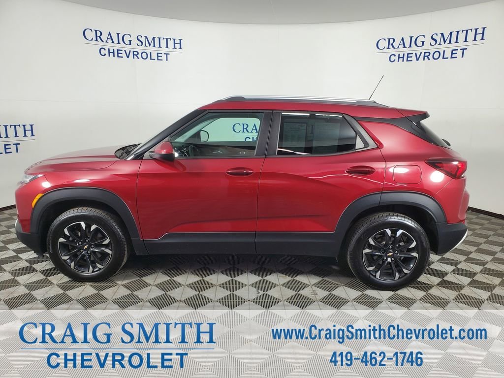 Used 2021 Chevrolet Trailblazer LT with VIN KL79MRSL7MB016792 for sale in Galion, OH