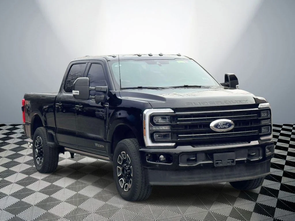 Used 2025 Black Ford Platinum image 4