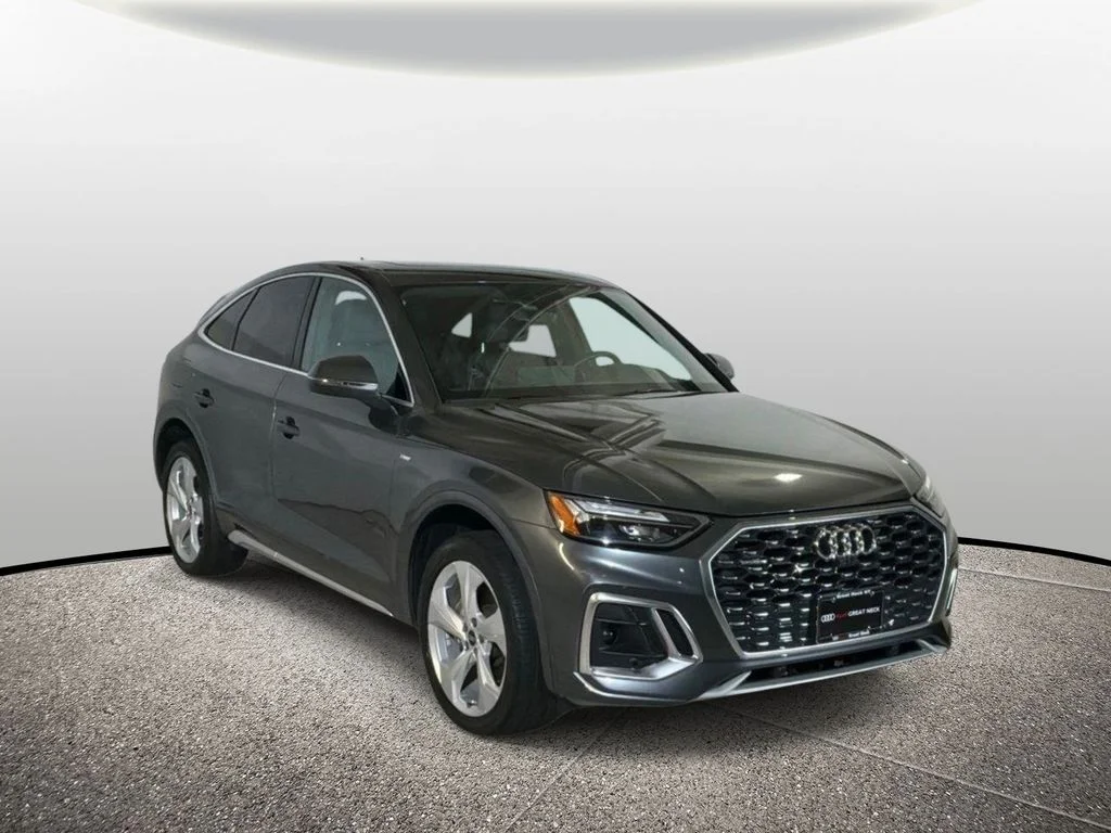 Certified Used 2023 Gray Audi 45 S line Premium image 8