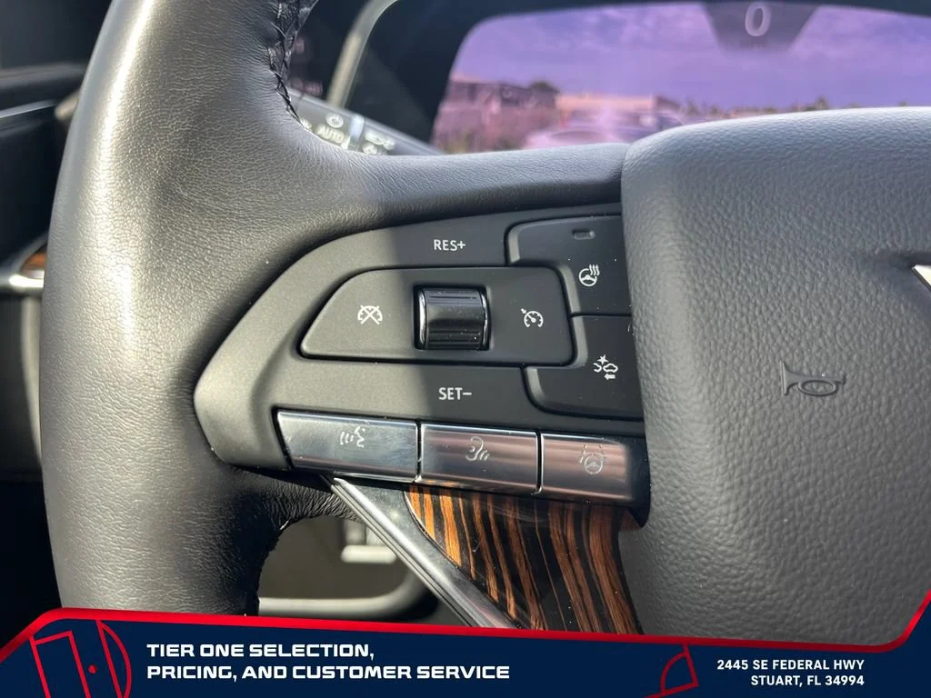 Used 2024 Galactic Gray Metallic Cadillac Premium Luxury image 20