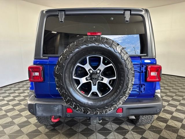 Used 2019 Ocean Blue Metallic Jeep Unlimited Rubicon image 22