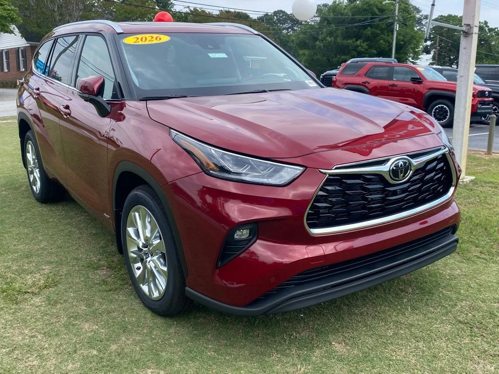New 2026 Red Toyota Limited image 1