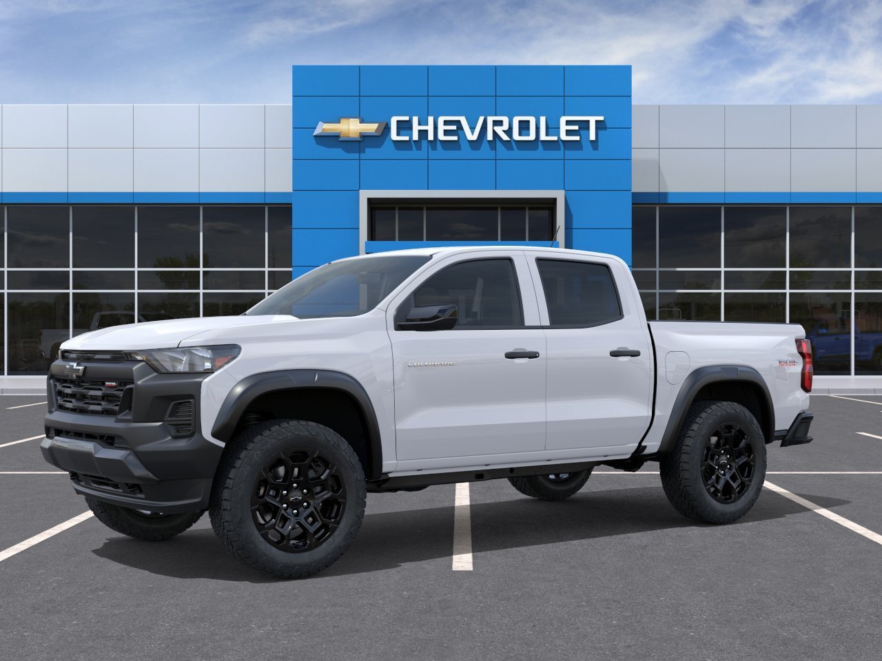 New 2026 Summit White Chevrolet Trail Boss image 3