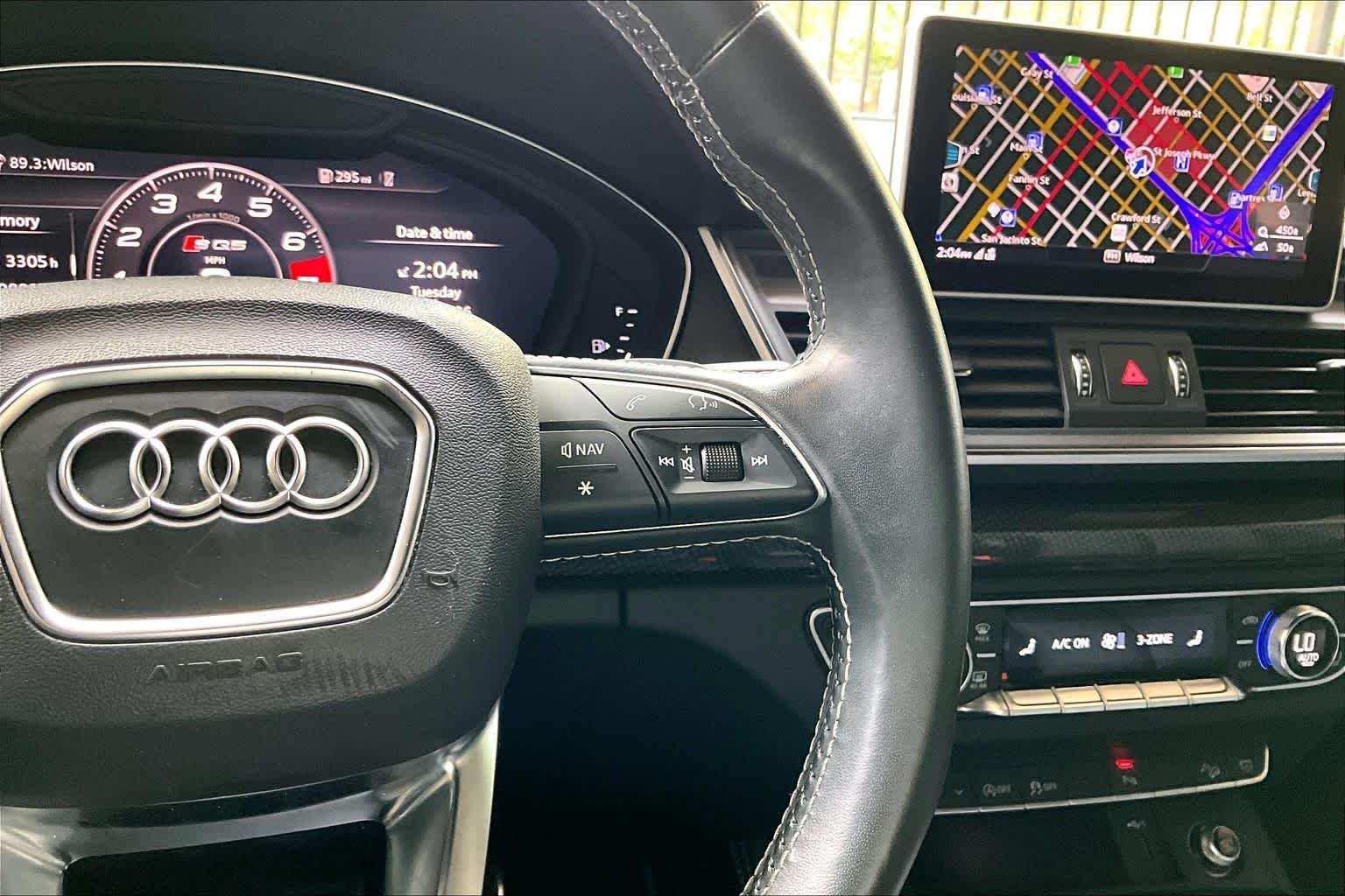 Used 2018 Daytona Gray Pearl Effect Audi Prestige image 24