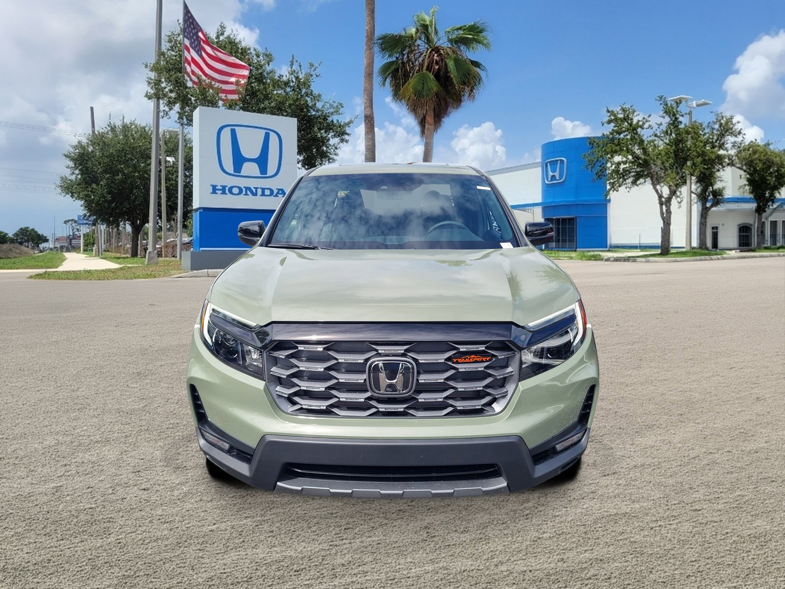 New 2026 Ash Green Metallic Honda TrailSport image 2