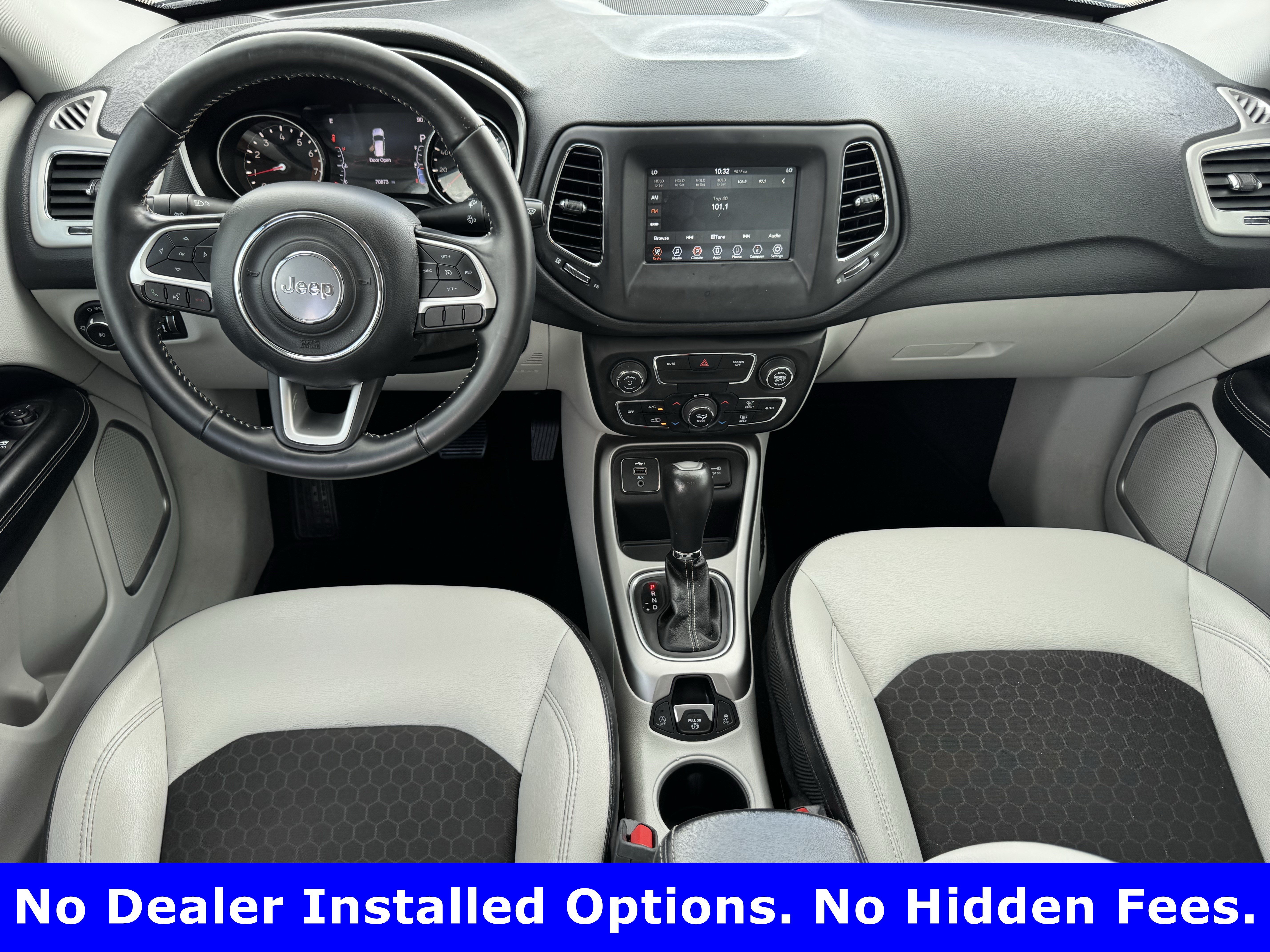 Used 2020 Billet Silver Metallic Clearcoat Jeep Latitude image 12