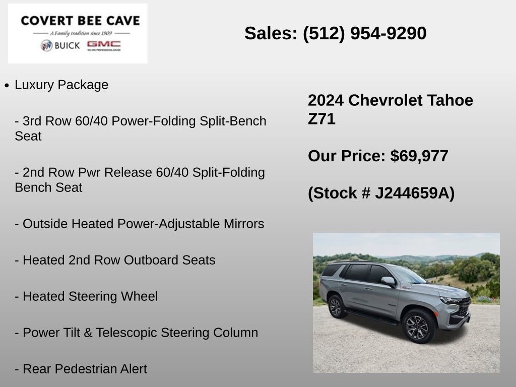 Used 2024 Sterling Gray Metallic Chevrolet Z71 image 30