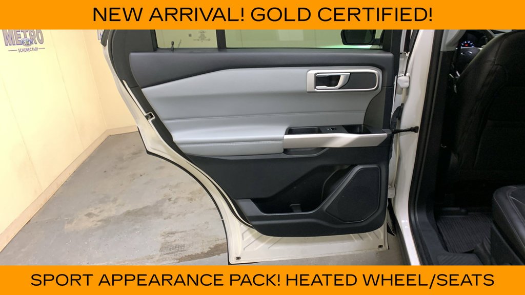 Certified Used 2023 White Metallic Ford XLT image 24