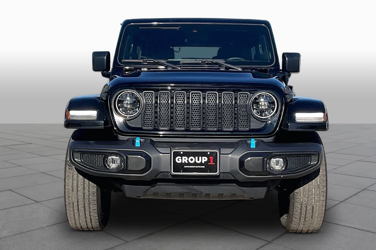 Used 2024 Black Clearcoat Jeep Sahara image 4