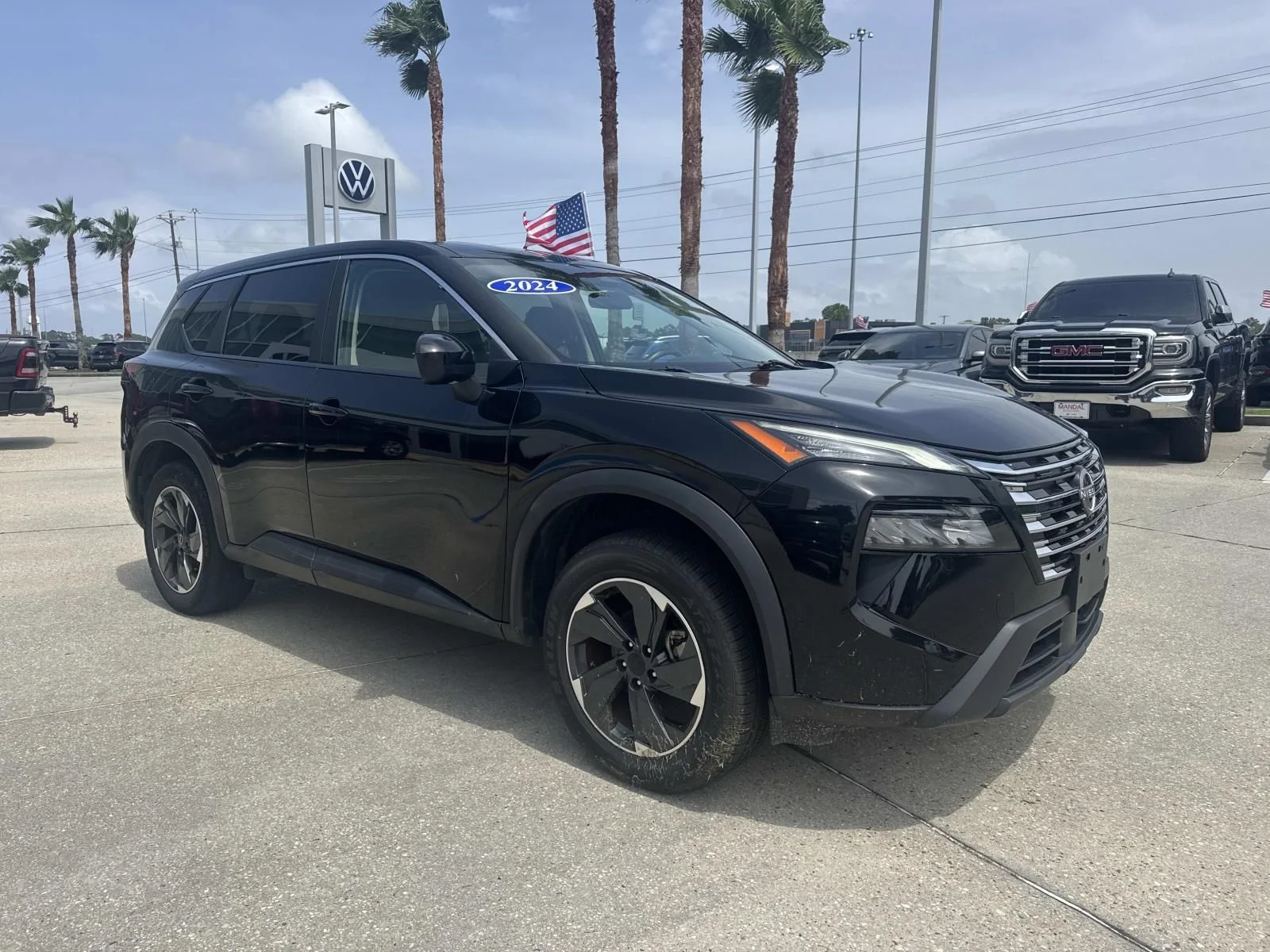 Used 2024 Black Nissan SV image 3