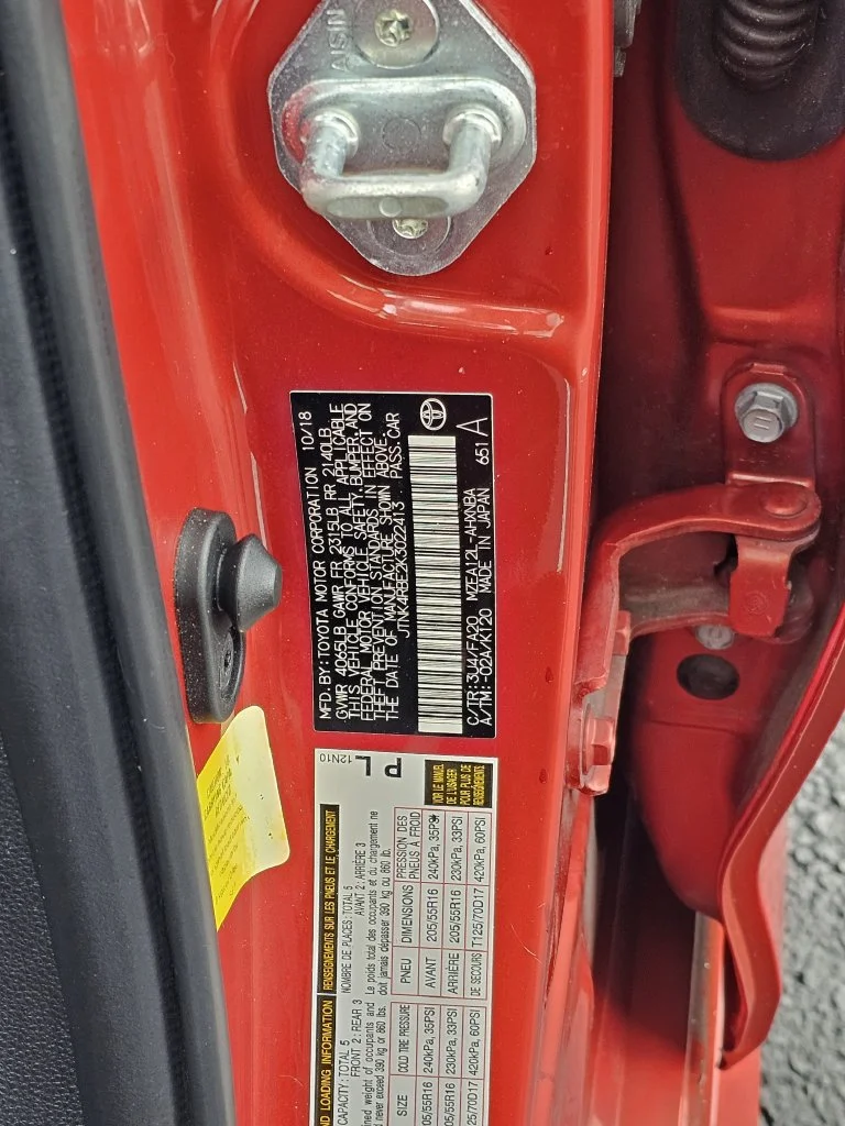 Used 2019 Red Toyota SE image 30