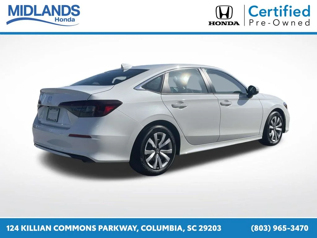 Certified Used 2026 Platinum White Pearl Honda LX image 6