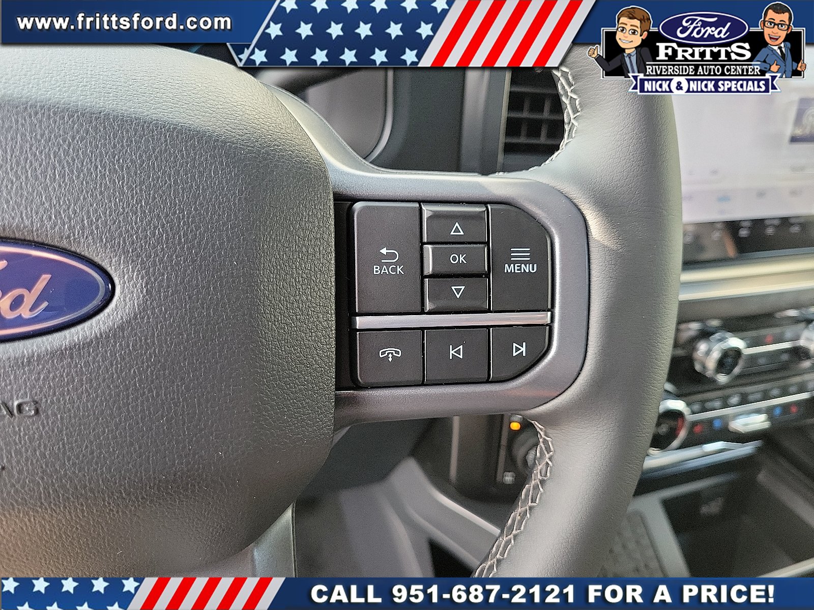 New 2027 Star White Metallic Tri-Coat Ford F-250® Lariat® image 8