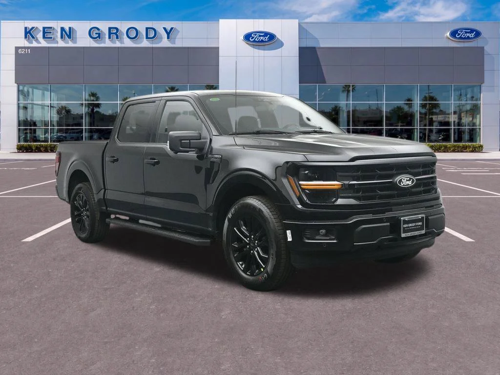 New 2026 Agate Black Metallic Ford XLT image 1