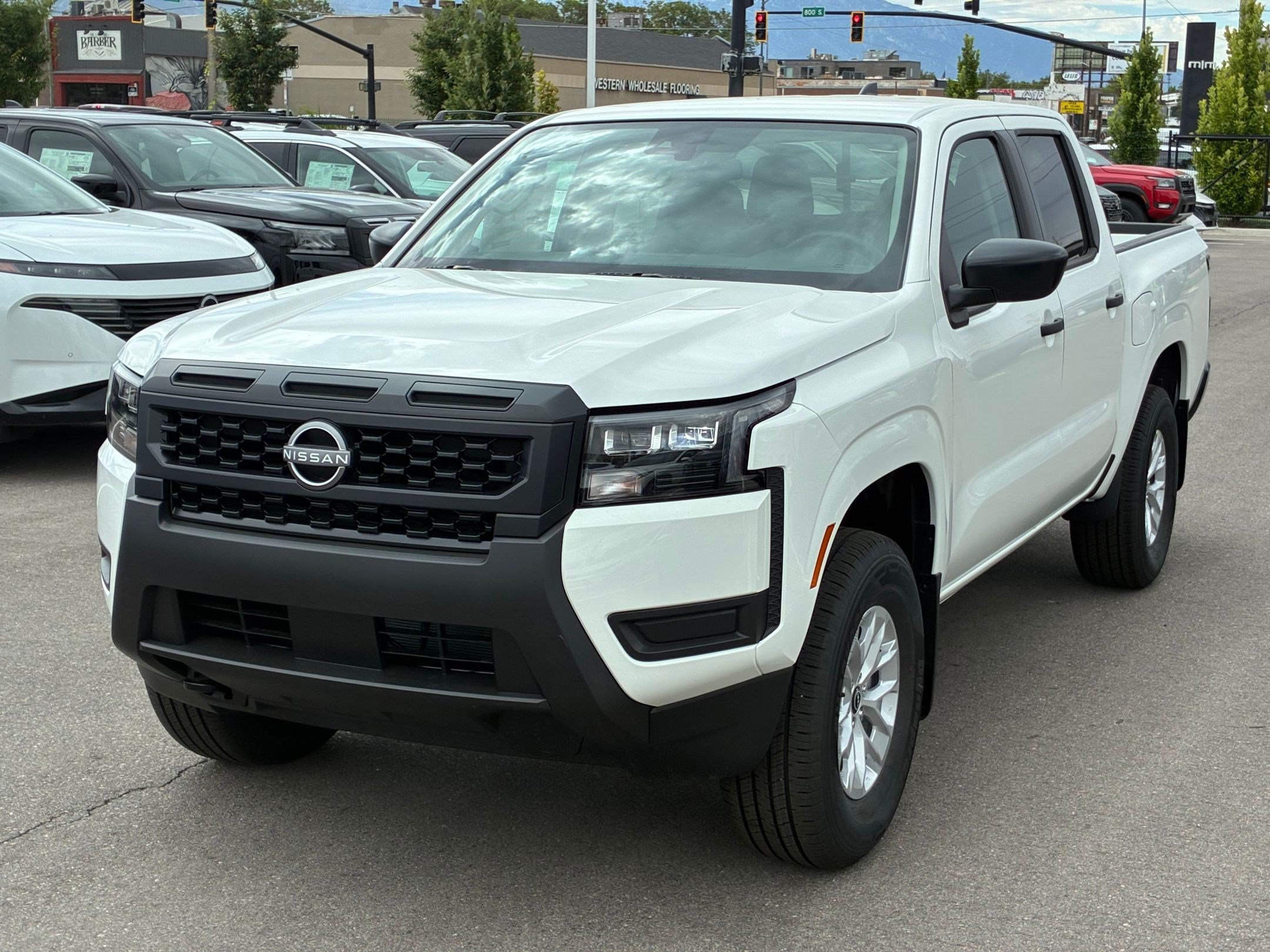 New 2026 Glacier White Nissan Crew Cab S image 8