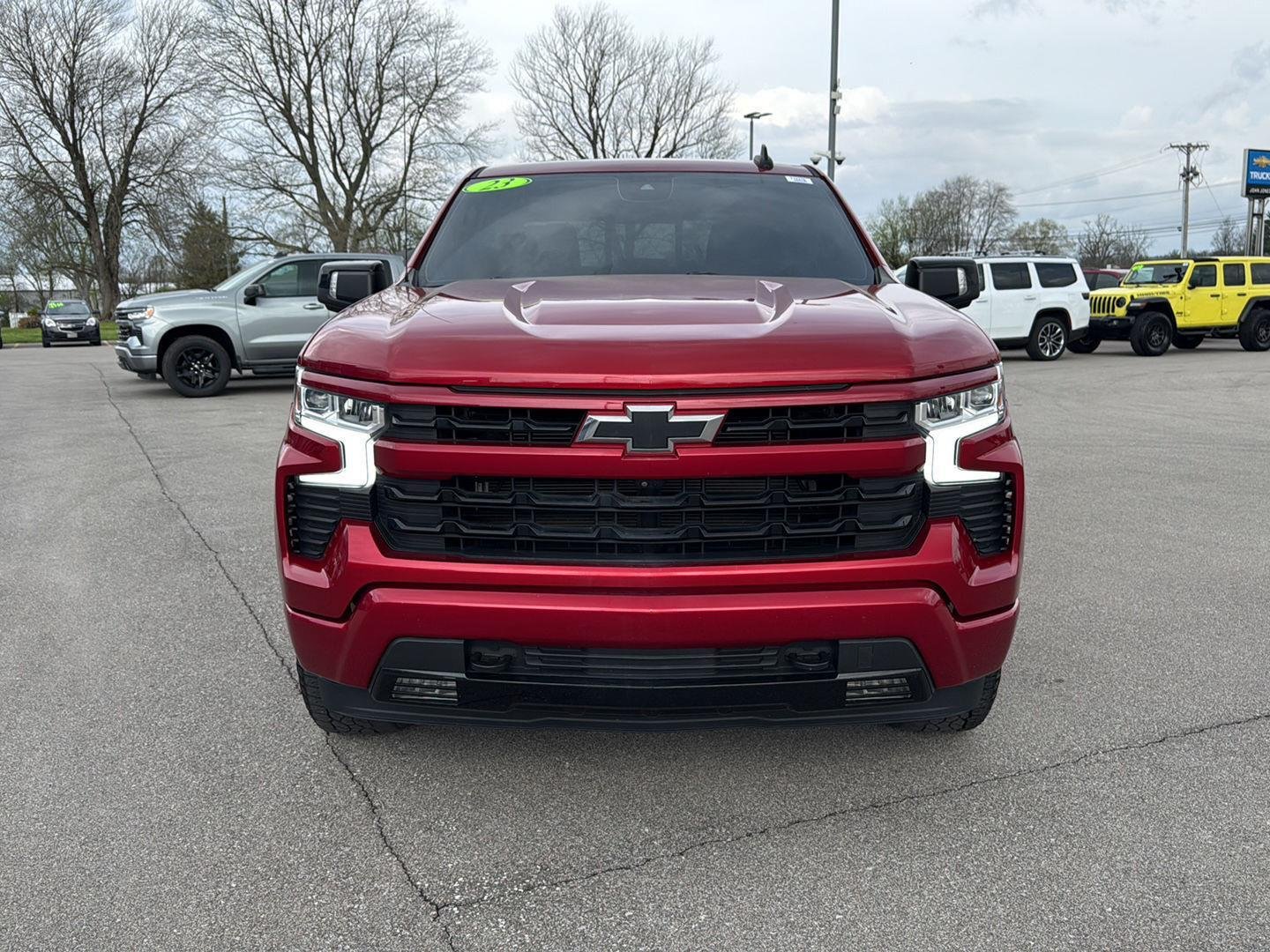 Used 2023 Radiant Red Tintcoat Chevrolet RST image 16