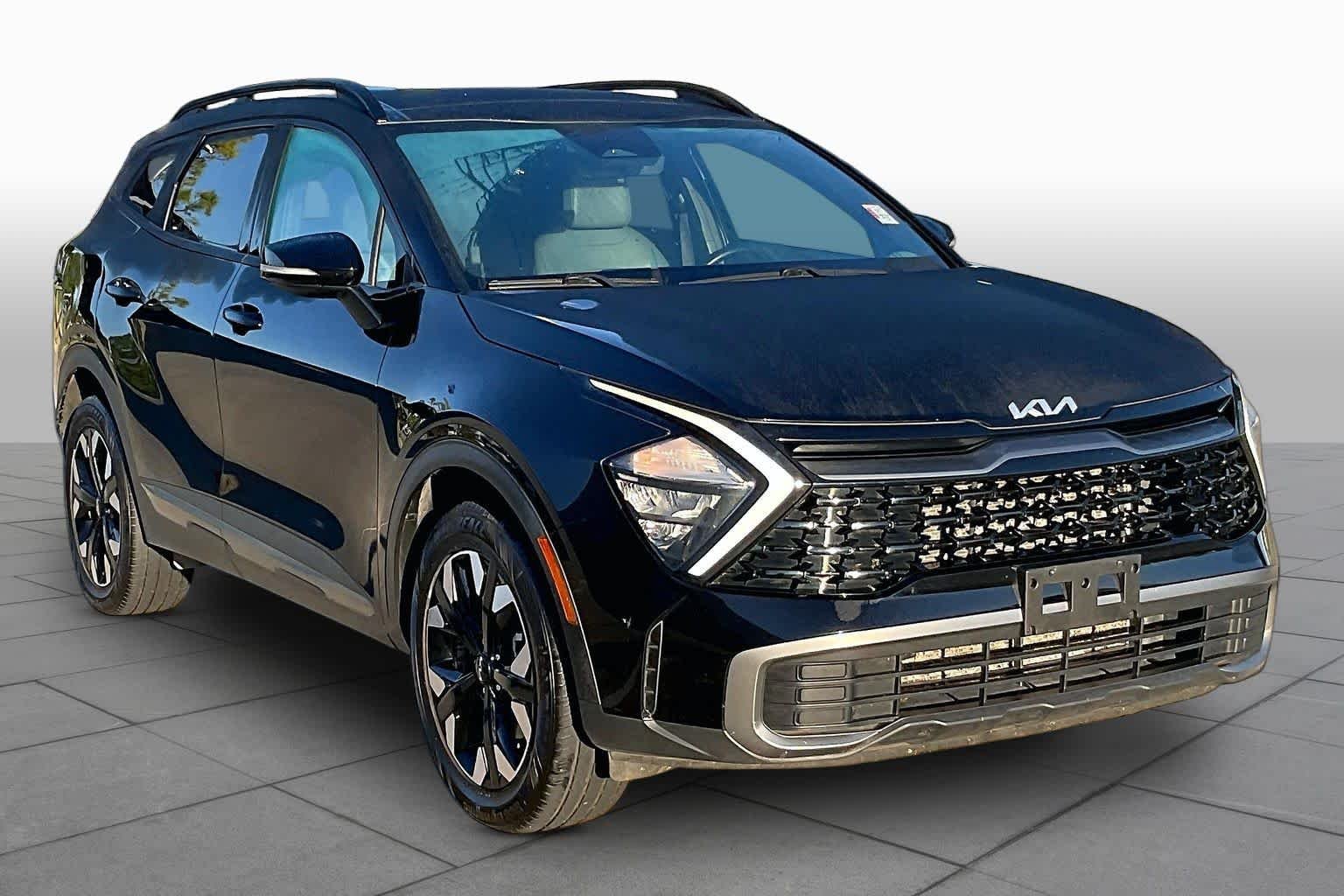 Used 2023 Ebony Black Kia X-Line image 3