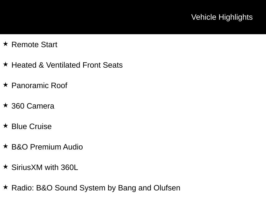 New 2026 Black Ford Premium image 3