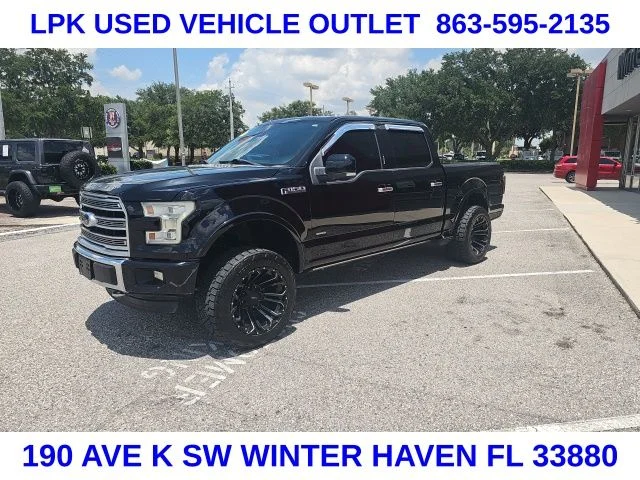 Used 2016 Black Ford Limited image 7