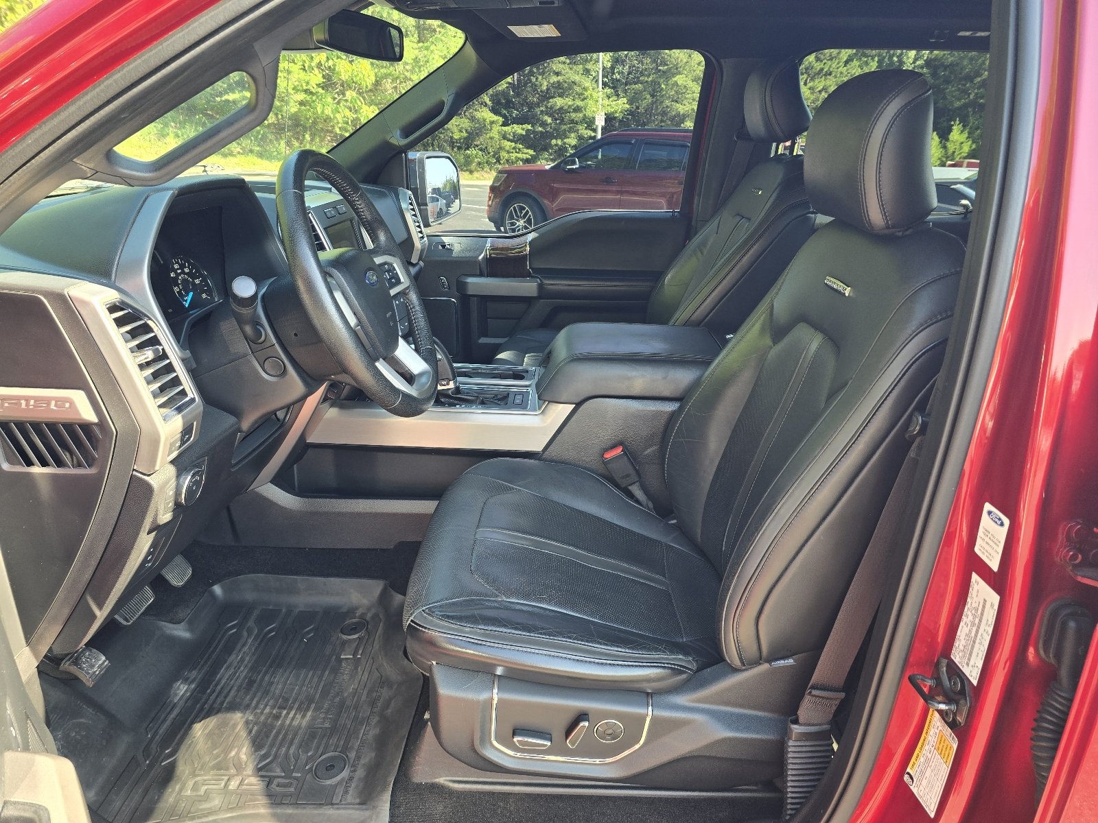 Used 2015 Red Ford Platinum image 14
