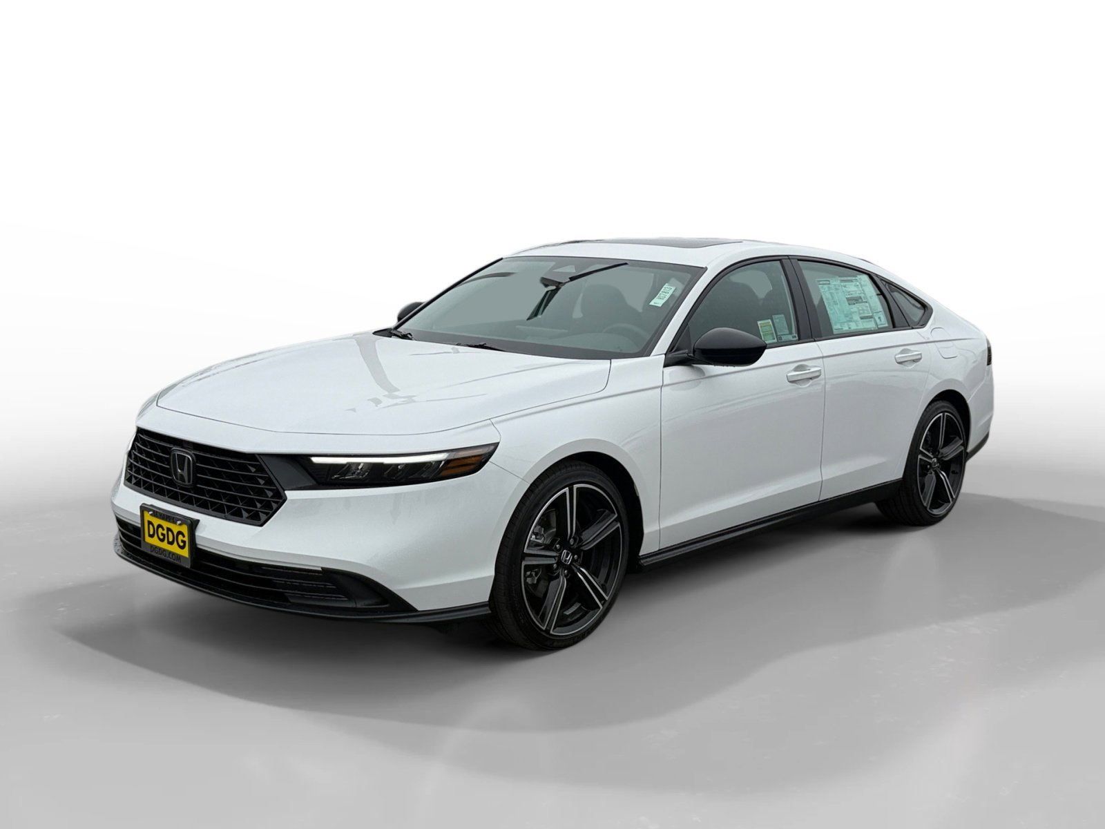 New 2026 Platinum White Pearl Honda Sport image 1