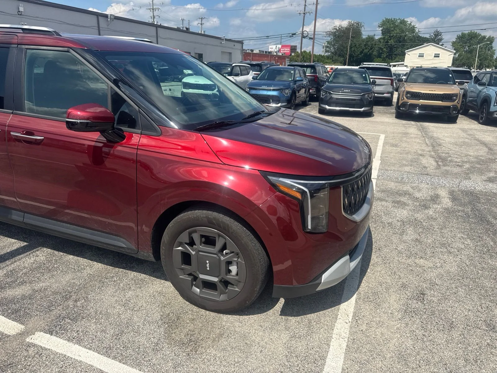 Certified Used 2025 Red Kia EX image 5