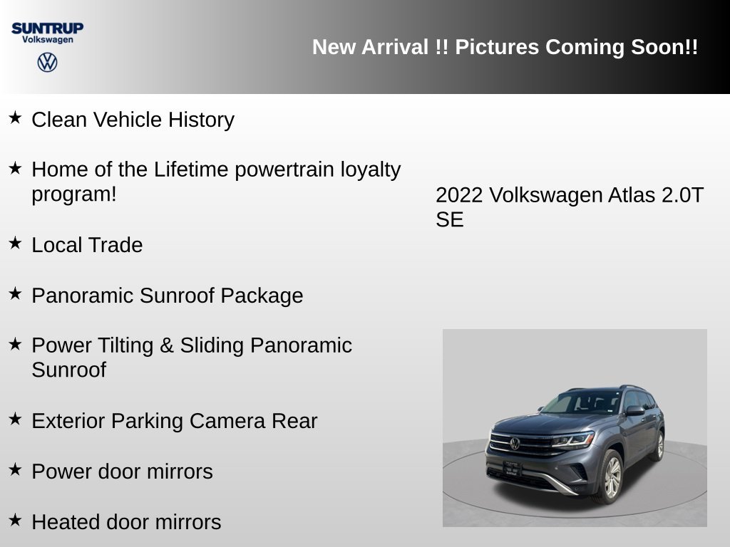 Used 2022 Gray Volkswagen 2.0T SE w/Technology image 5