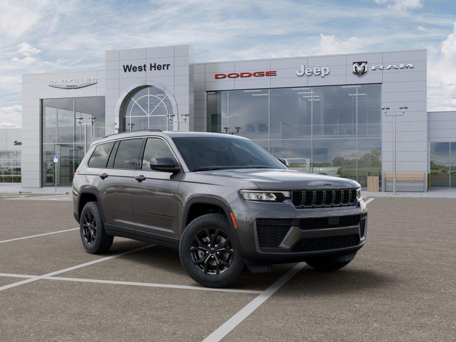 New 2026 Baltic Gray Metallic Clear-Coat Exterior Paint Jeep GRAND CHEROKEE L LAREDO ALTITU image 5