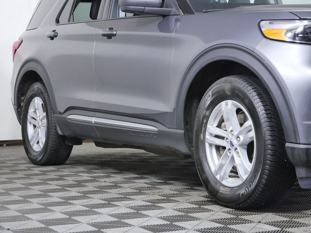 Certified 2021 Ford Explorer XLT with VIN 1FMSK8DHXMGA83219 for sale in Shakopee, Minnesota