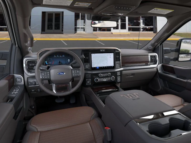 New 2026 Star White Metallic Tri-Coat Ford F-350® King Ranch® image 9