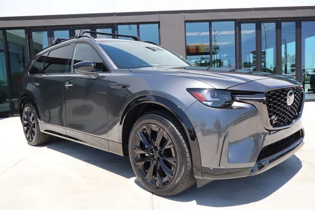 New 2026 Machine Gray Metallic Mazda 3.3 Turbo S Premium Sport AWD image 1