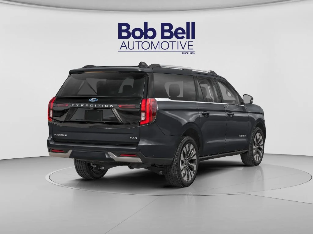 Used 2025 Black Metallic Ford Platinum image 2