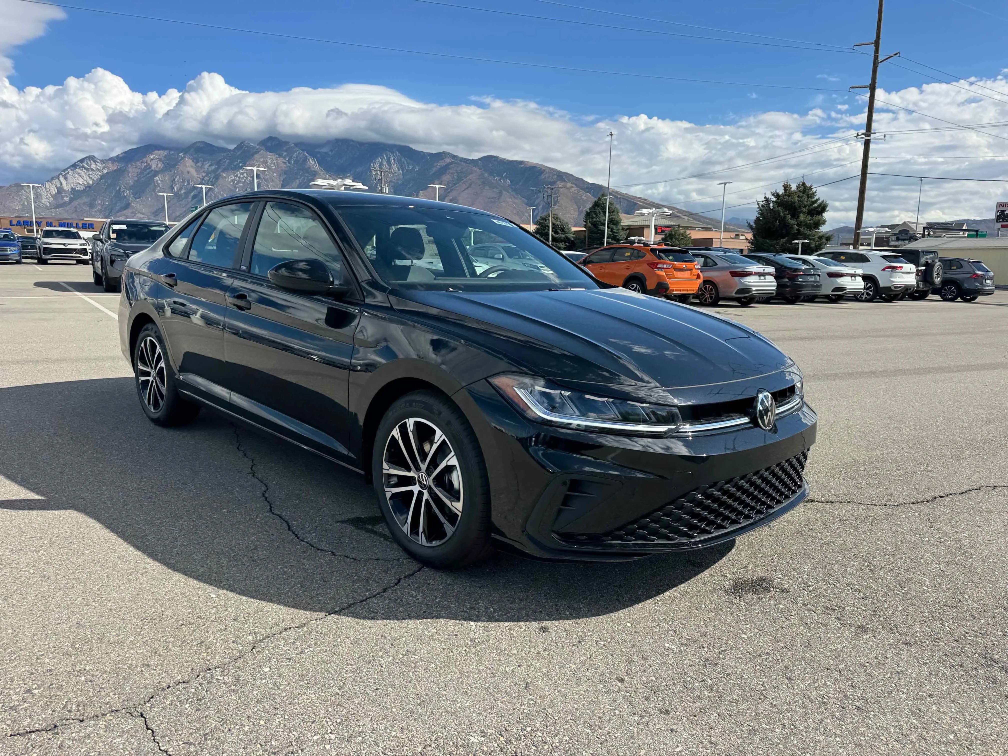 New 2026 Deep Black Volkswagen Sport image 9