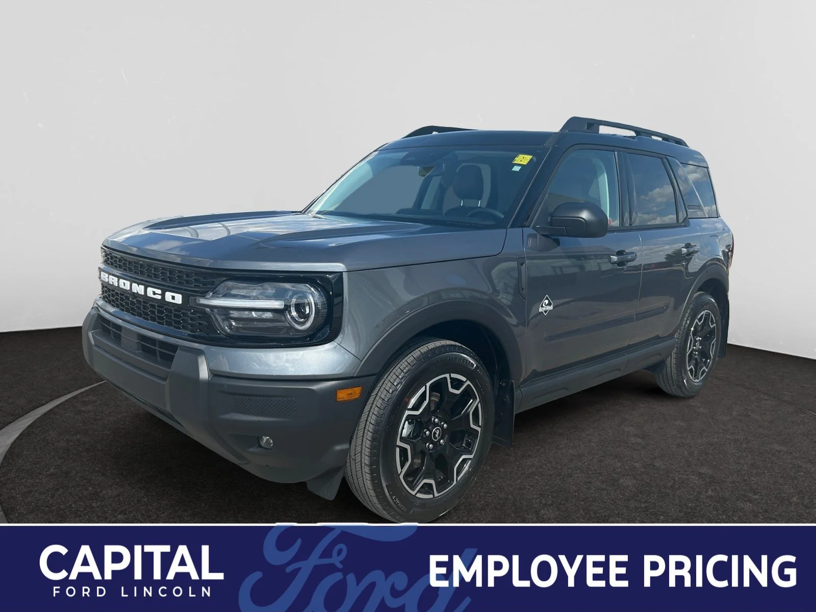 New 2026 Carbonized Grey Metallic Ford Outer Banks image 1