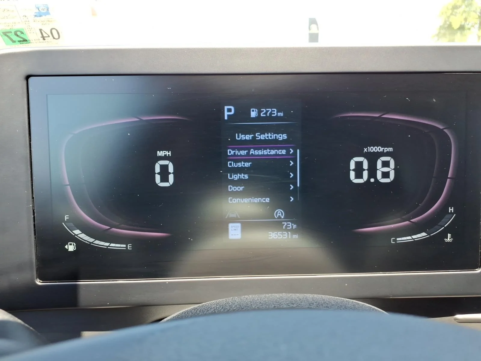 Used 2024 Fusion Black Kia LX image 23